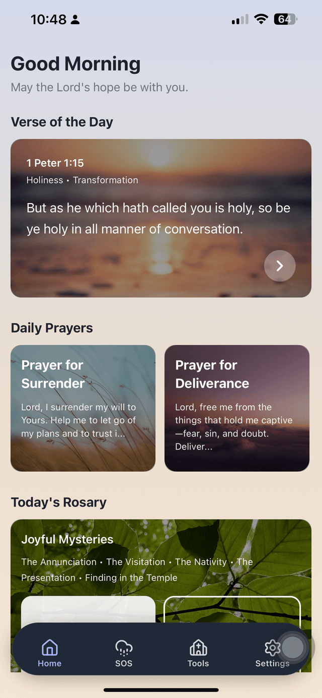 Faith Haven Daily screenshot 1
